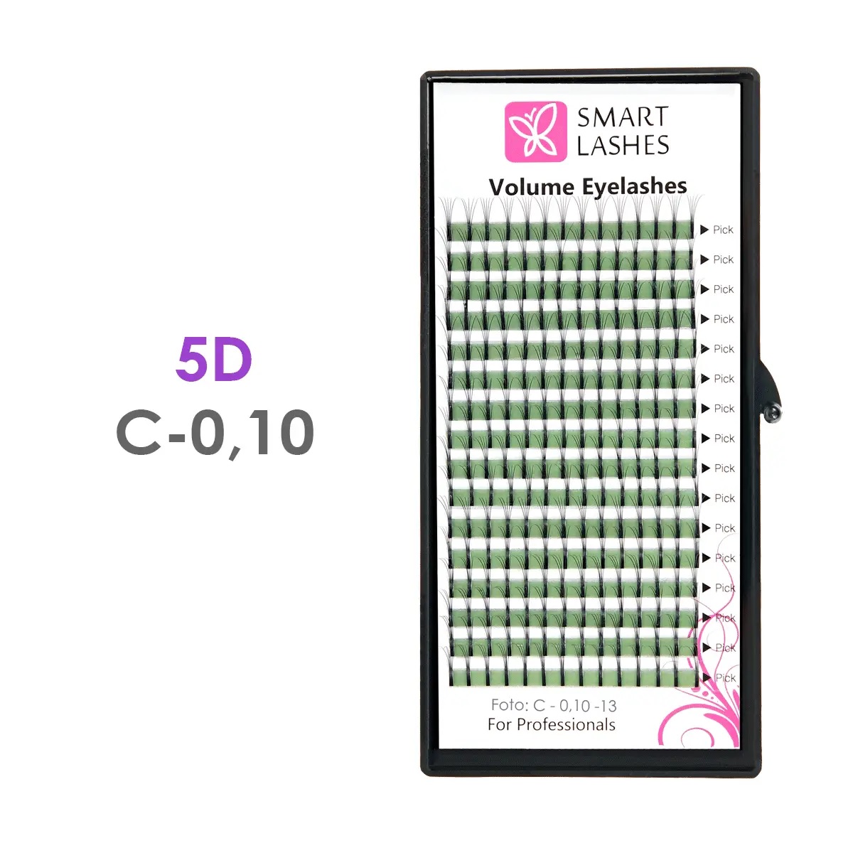 5D - C - 0,10 mm | Smart Lashes