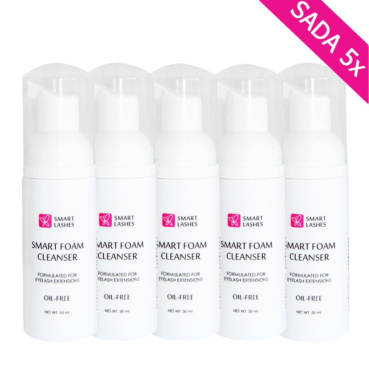 Smart Foam Cleanser - 50 ml - hab - 5 db | Smart Lashes