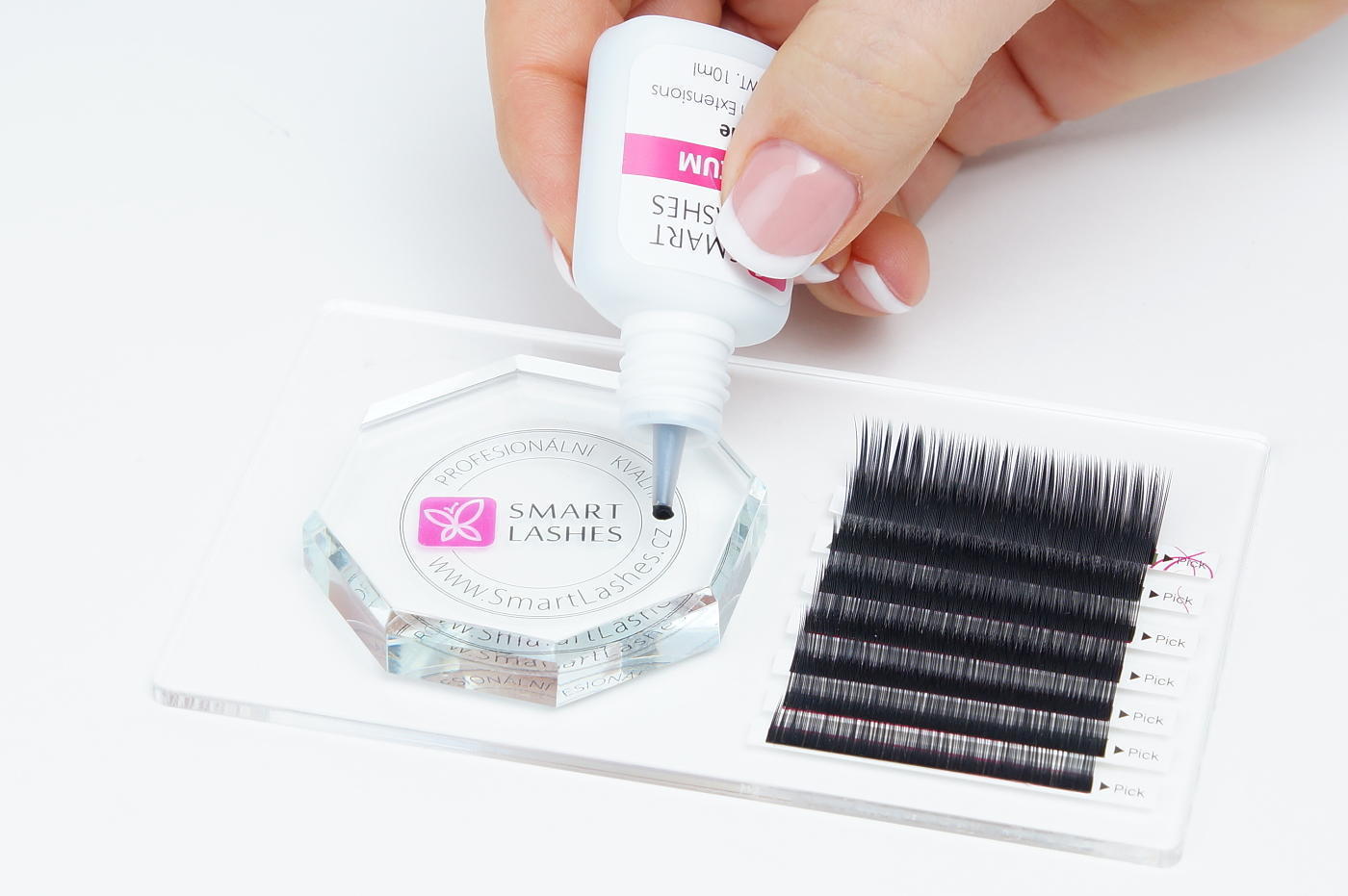 Praktikus műanyag paletta | Smart Lashes