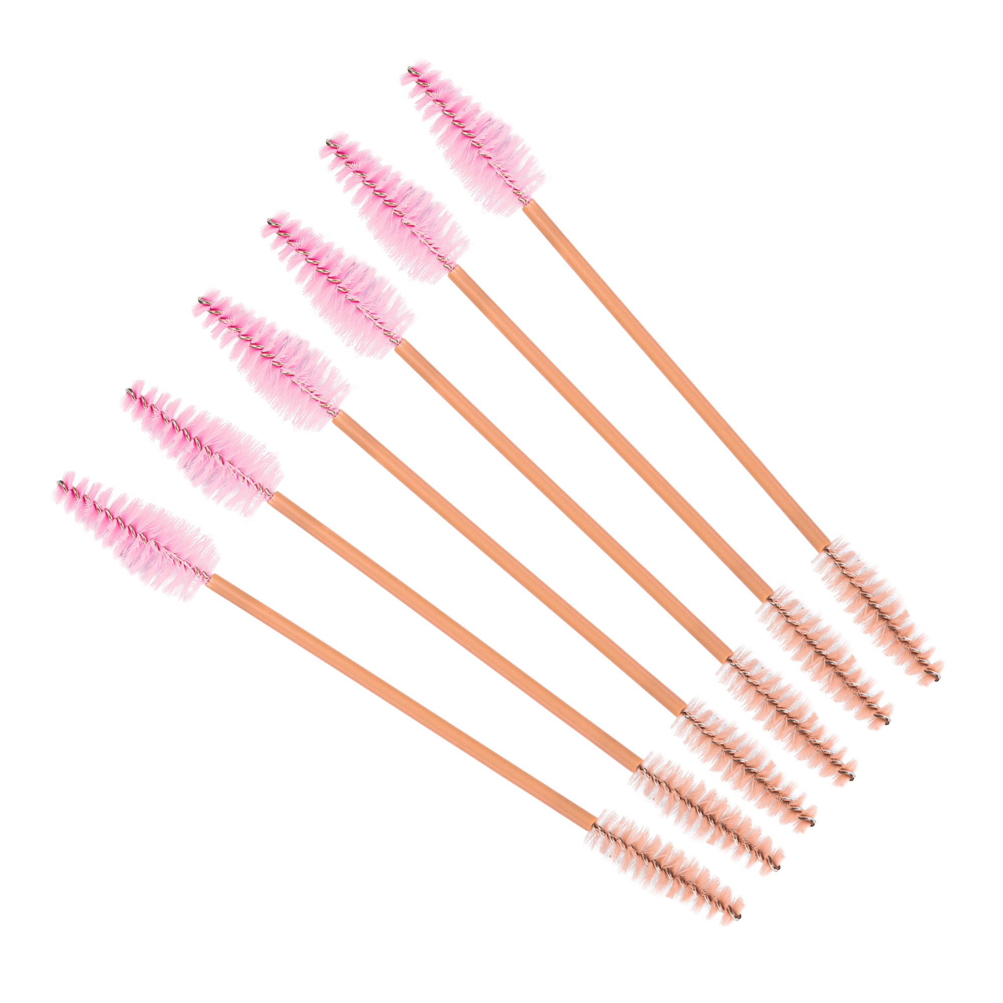 Eldobható szempillaspirál kefe - lila csillogás | Smart Lashes