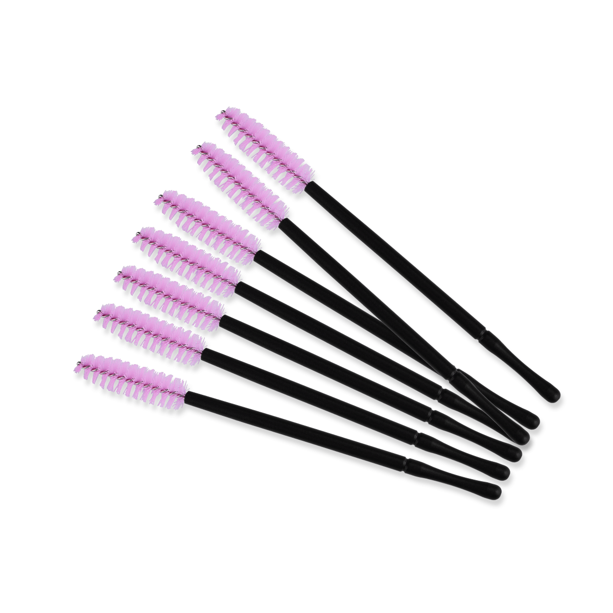 Eldobható szempillaspirál kefe - rózsaszín | Smart Lashes