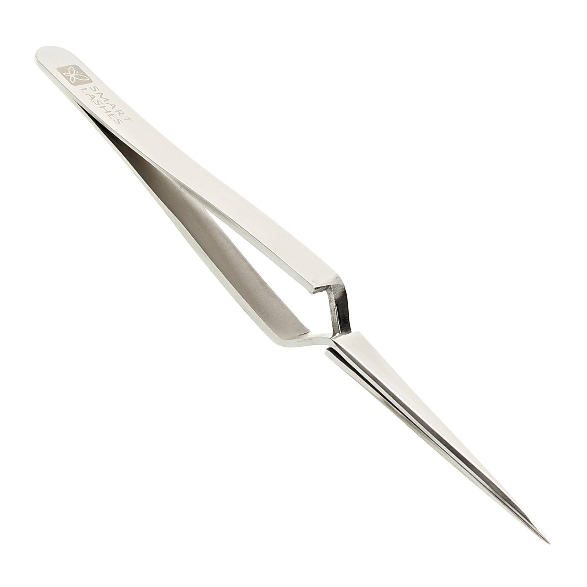 E típusú csipesz - 12 cm - acél | Smart Lashes