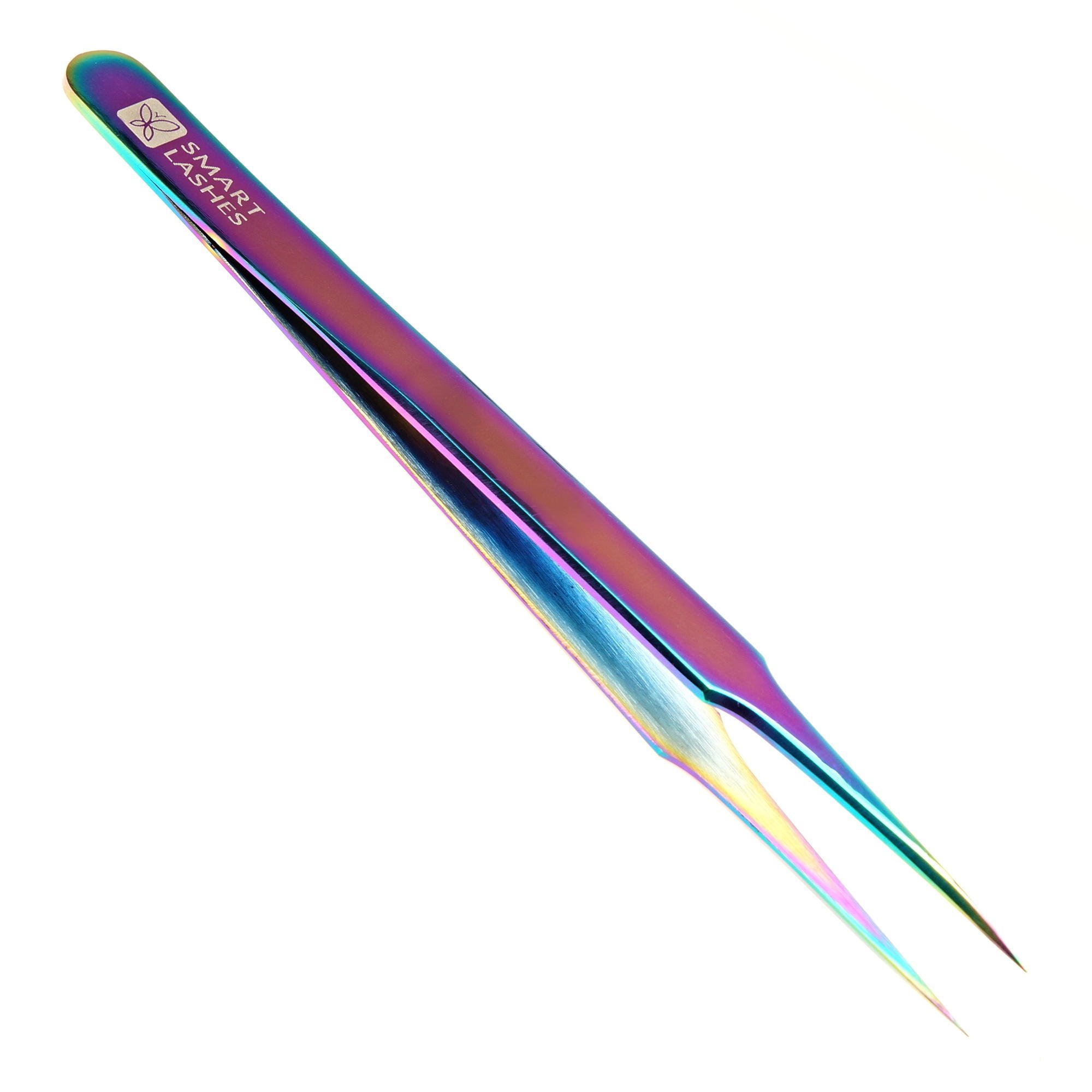 F típusú csipesz - 12 cm - szivárvány | Smart Lashes